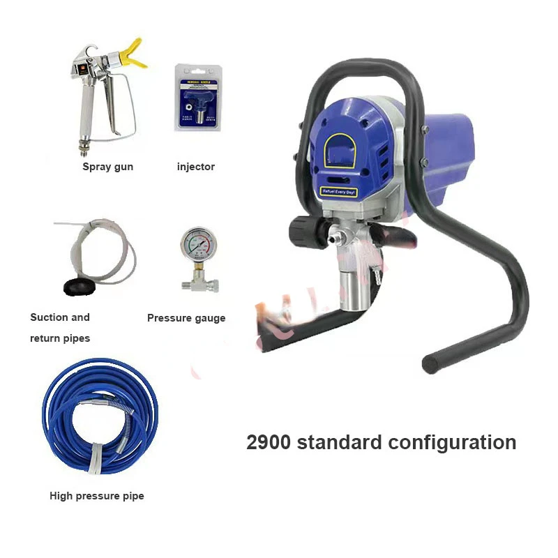 Airless Paint Sprayer Professional Portable Airless Spraying Machine Furniture Yard Wall Painting