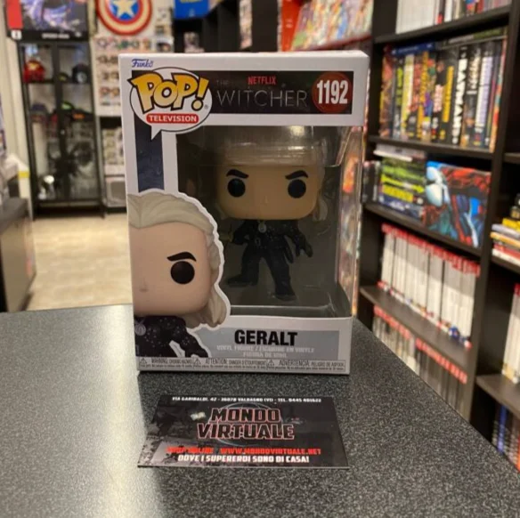 Televisión Funko POP El Witcher 1192 #   Caza salvaje de Geralt: # 149 Geralt CIRI 150 #   YENNFER 152 #   Figura de acción Figuras de vinilo Juguetes