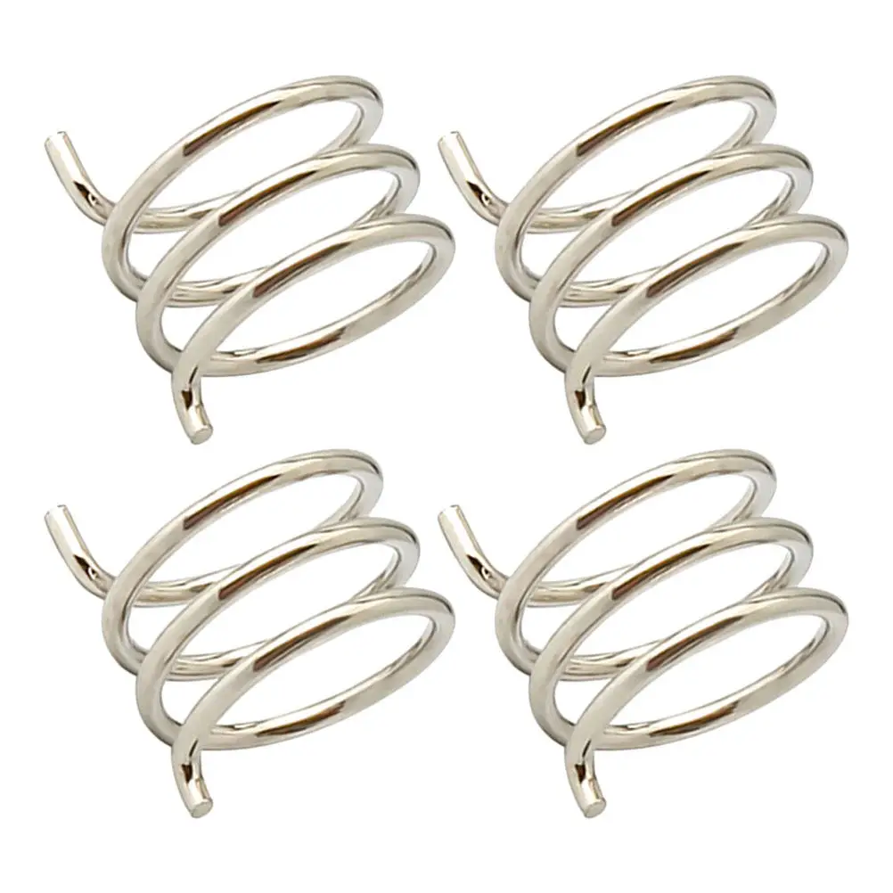 

4Pcs Disc Brake Caliper Spring Compatible with Mountain Bike Road Bike High Elastic Force Steel Spring for Reliable Braking