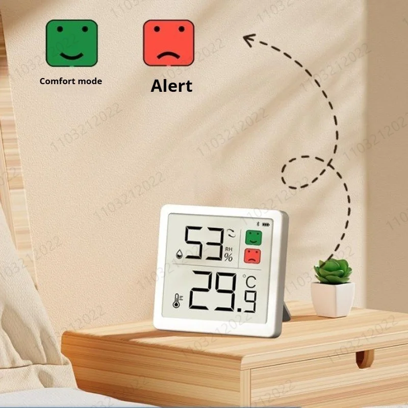 Youpin-termómetro Digital LCD, Mini higrómetro para interiores, práctico higrómetro electrónico de temperatura, Sensor, termómetro para el hogar