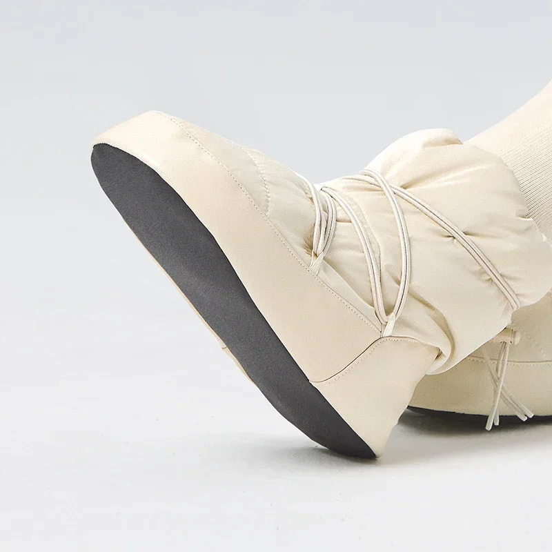2025 النساء أحذية الباليه أحذية الرقص الدافئة الفتيات الخريف الشتاء الباليه لينة سوليد القطن عدم الانزلاق أحذية راقصة الباليه أحذية تدريب
