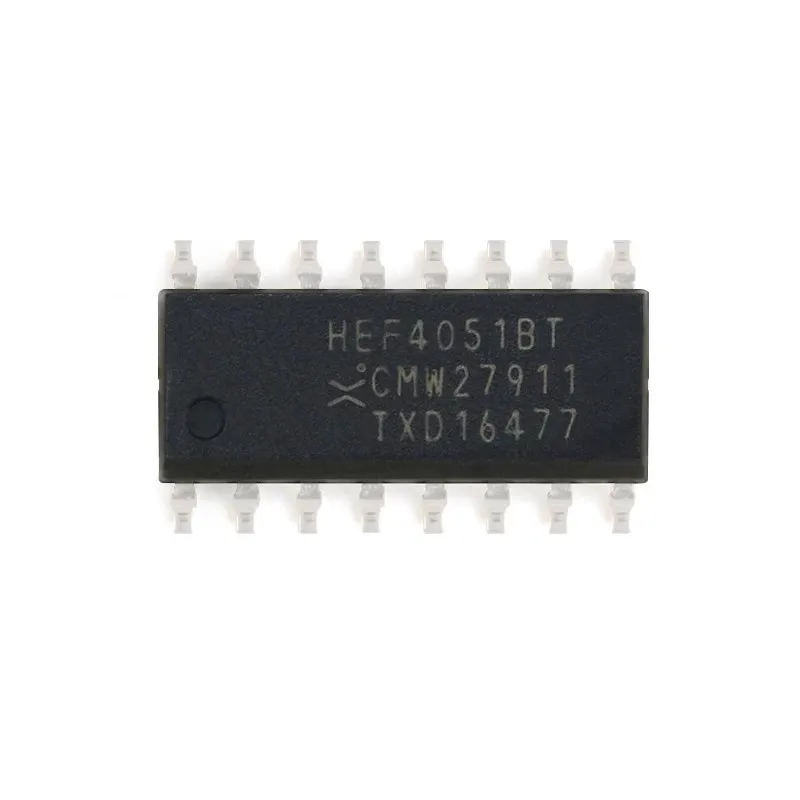 10PCS HEF4046BT HEF4049BT HEF4050BT HEF4051BT HEF4052BT HEF4053BT 8-channel analog multiplexer decomposition chip