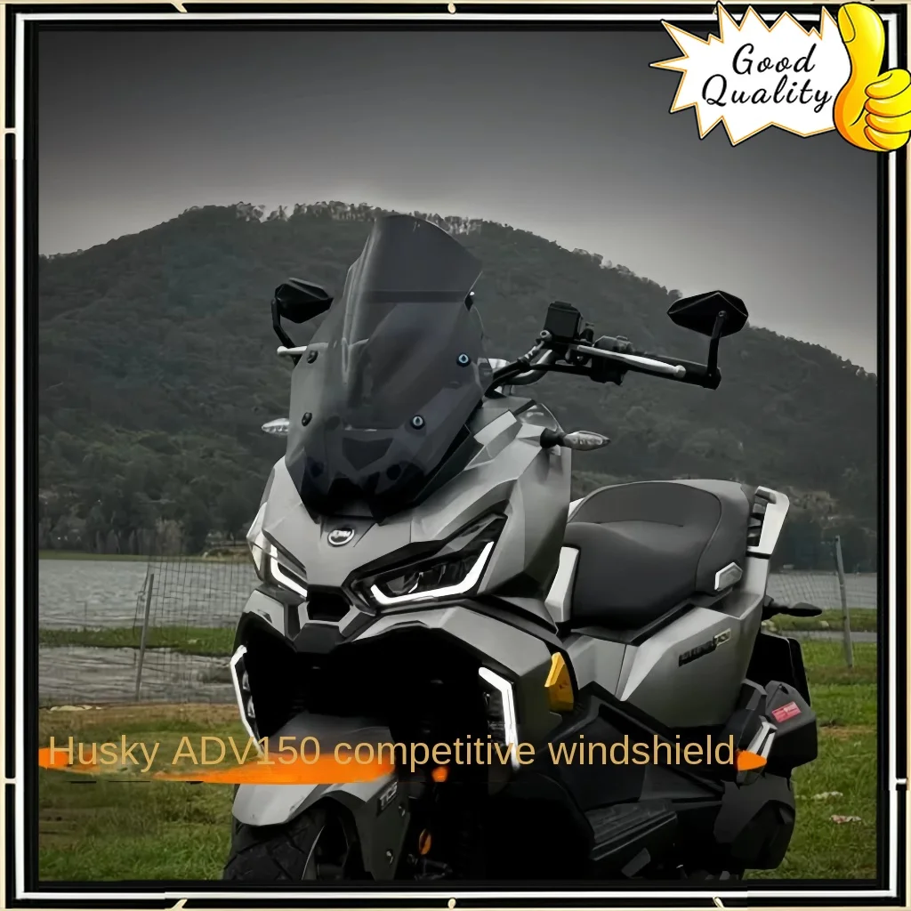 Good Quality For SYM Husky ADV150 windscreen modification, combat windscreen, competitive windscreen and windscreen glass