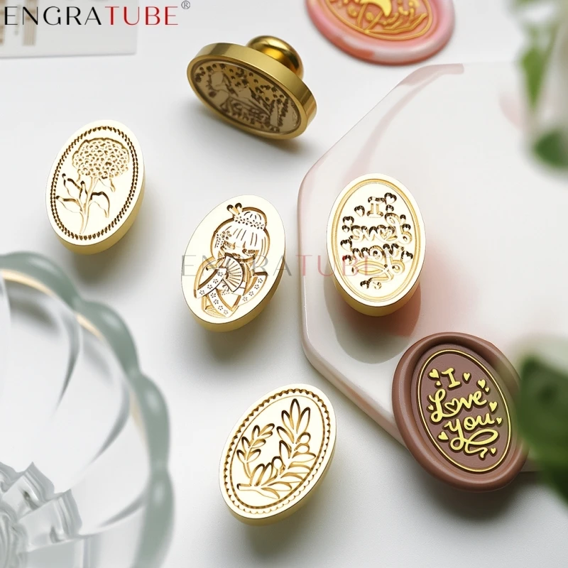 Sealing Wax Stamp Brass Hydrangea Balloons Thank You Squirrel Alpaca Owl Camp For DIY Wedding Scrapbooking Envelope Kids Toys