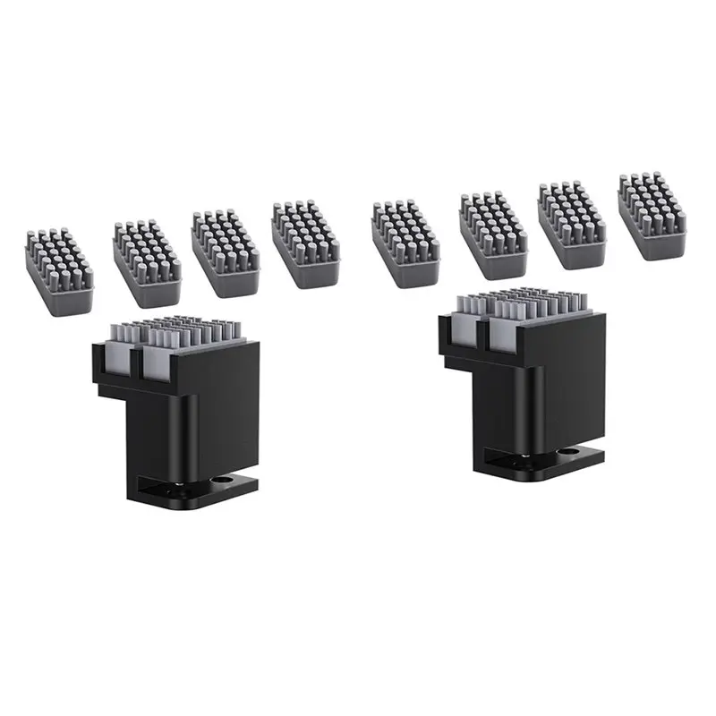 

A41Z-Panda Brush PX Silicone Nozzle Wiper Kit For Bambu Lab P1 X1 Essential 3D Printer Cleaning Accessories