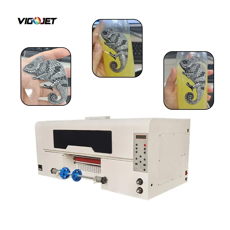 Uvdtf A3 Uv Dtf Printer Direct-to-film Roll-to-roll Printer Uv Crystal Label Printer