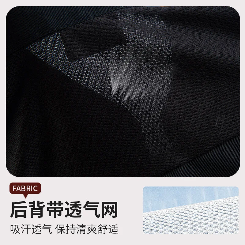 Uniforme da lavoro da chef manica corta da uomo estate sottile mensa scolastica catering hotel ristorante cucina abbigliamento da lavoro da donna