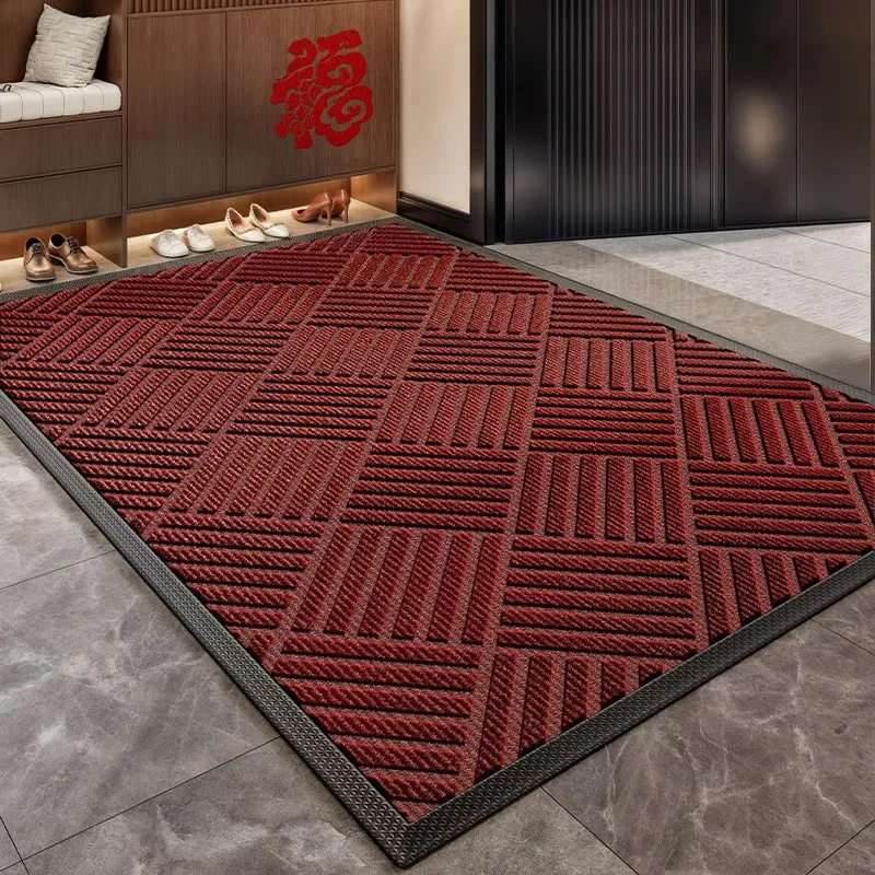 

Rugs Living Room Home Carpet Non Slip Front Door Mat Entrance Rug Indoor Outdoor Absorbent Cushioned Waterproof Machine Washable
