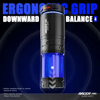 Mast Racer Pro 短款無線紋身筆機電池,4.2mm 行程,Mcore PRO 馬達,軟硬模式可調,紋身槍 10 最佳銷售 紋身機桅杆 - №4