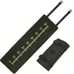 Outdoor-Ready, Beginner-Friendly Folding Fishing Mat with Built-In Tape Measure - Durable Nylon, Multi-Color, Ideal for Carp & T