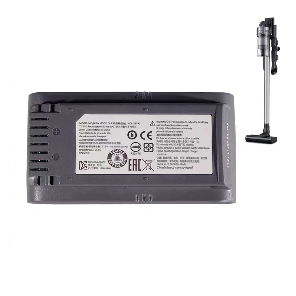 

For vca-sbt90,vca-sbt90e,vca-sbt90eb vacuum cleaner battery