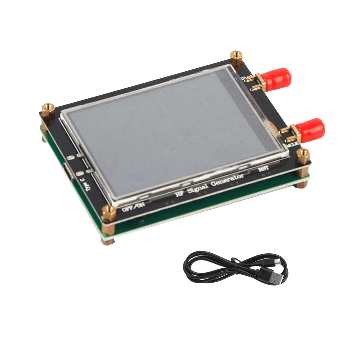 MAX2870 23.5MHz-6000MHz RF Signal Source Generator Module High Stability Low Noise LCD Display Signal Sensor Meter