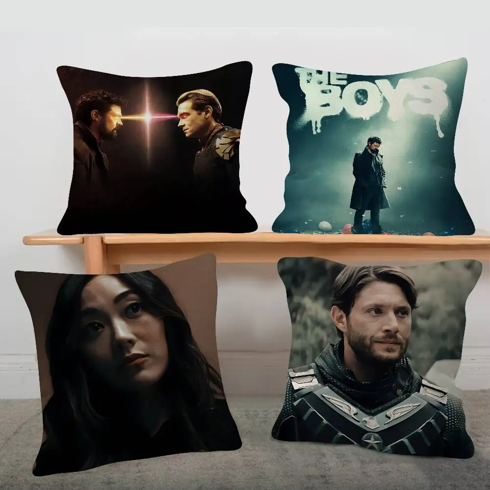 TV Drama The Boys Game For Cartoon Print Peripheral Pillow Case Cushion Cover Home Decor Birthday Gift Pillowcover