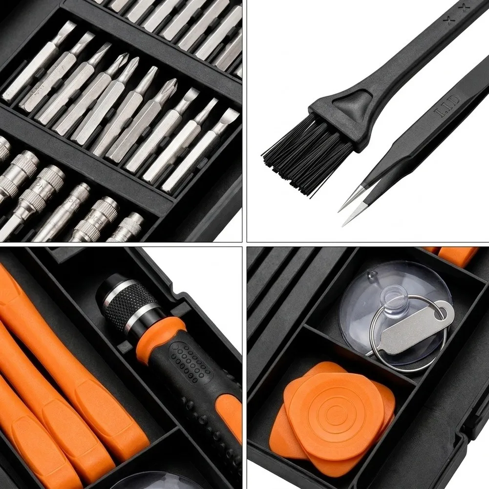 58 In Screwdriver Set For Cr-V Steel Bits Magnetic Repair Tool Kit For Electronics Phone Computer Disassembly Accessories