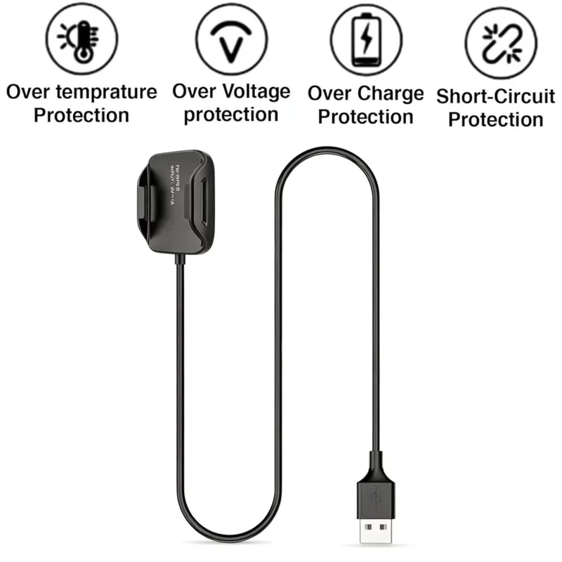 AT82-For Whoop 5.0/MG, 1M USB Cable Cord Accessories For Whoop Smartwatch Portable Charging Cable