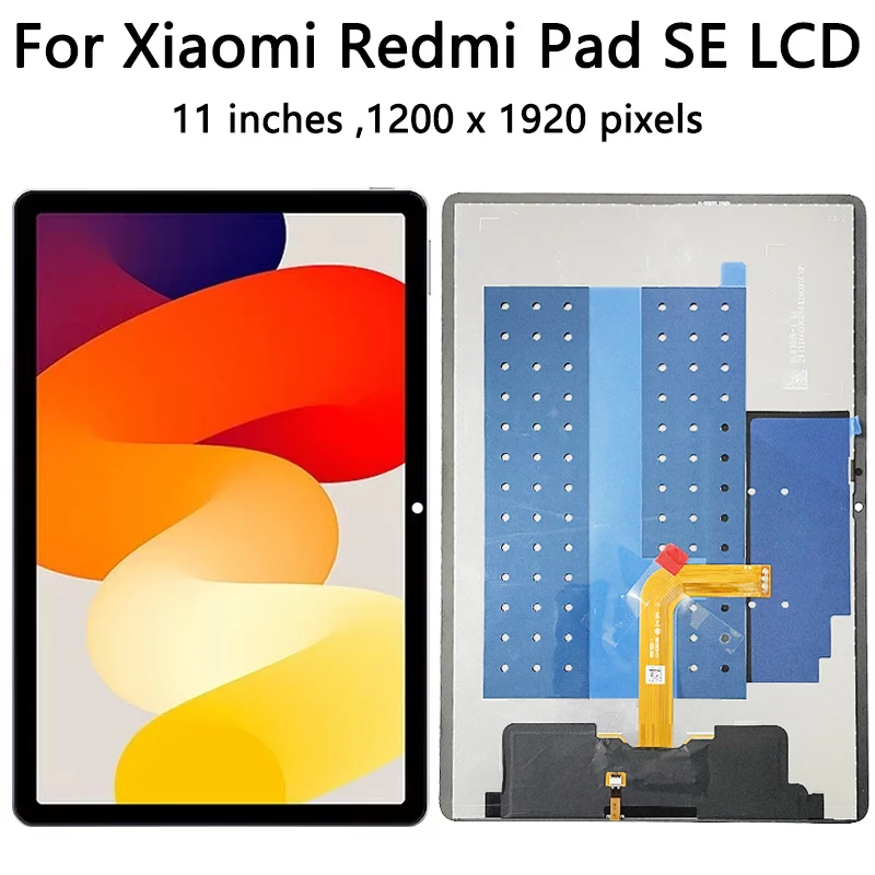New For Xiaomi Redmi Pad SE 23073RPBFG LCD For Redmi PAD 2 Digitizer Assembly Repair For Redmi Pad 2nd Gen
