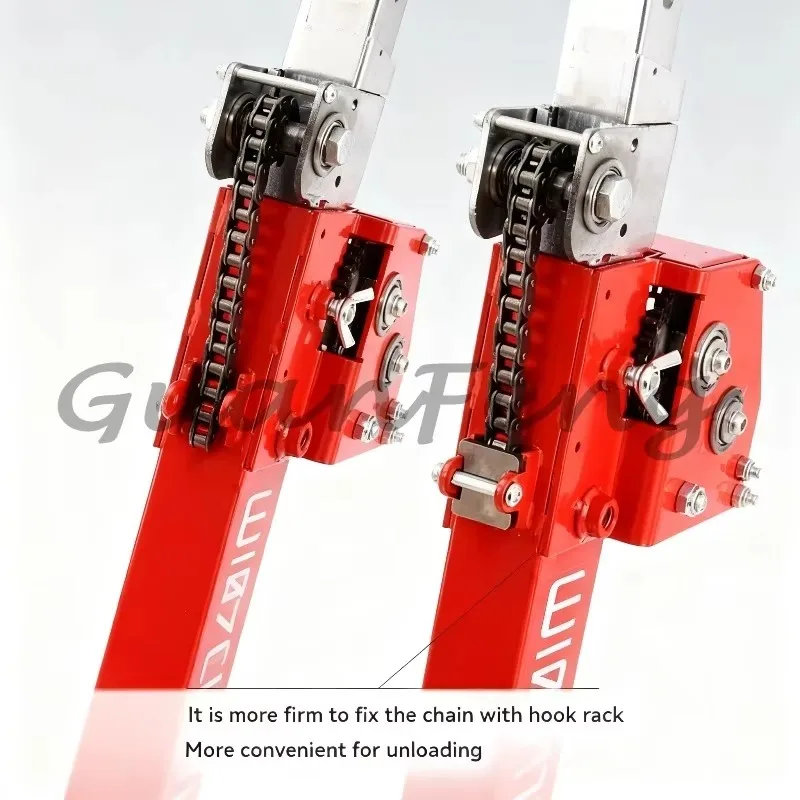 Hand-Cranked 3M Drywall Gypsum Board Lifter, Mobile Lifting Stand, Ceiling Hole Punching Lamp Mount Bracket