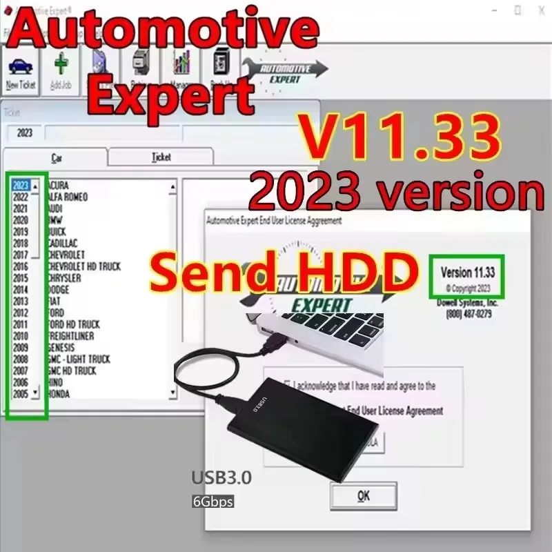 Diagnostic Management Software for Automotive Expert, V11.33 and V9.61, TIME Unfashion Patch Crack, Installation Video Included