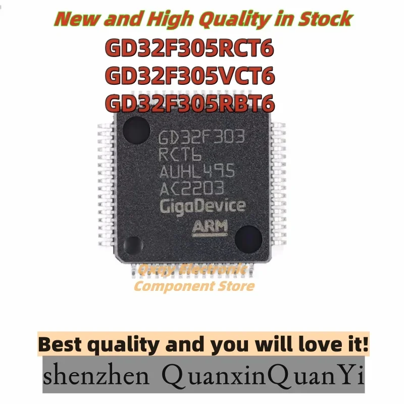 10pcs new GD32F305RCT6 RCT6 GD32F305VCT6 VCT6 GD32F305RBT6 RBT6 microcontroller