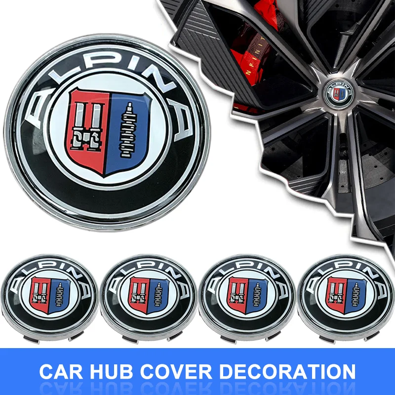 

Для ALPINA: модифицированные передние и задние эмблемы, колпаки на колесные диски 68 мм, центральные колпачки с логотипом, эмблемы на руль из ABS, аксессуары.