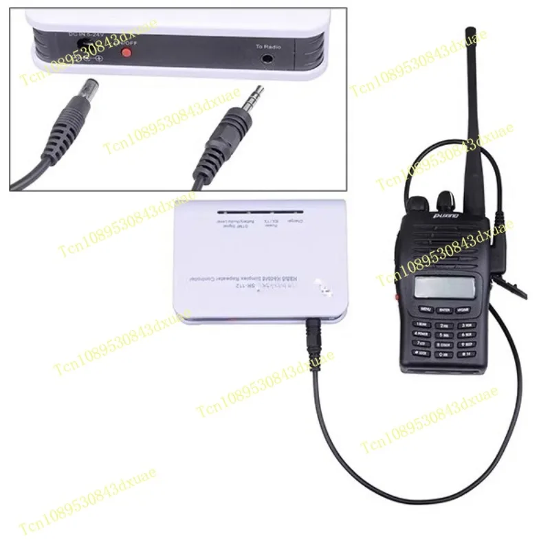 SR-112 Wireless Intercom Recording Simplex Repeater Relay Station Controller Multifunctional Voice Recorder Equipment