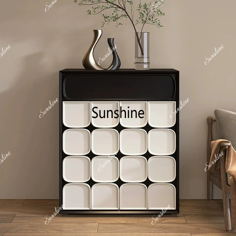 

Italian paint chest cabinet, living room storage side cabinet, Nordic modern storage cabinet