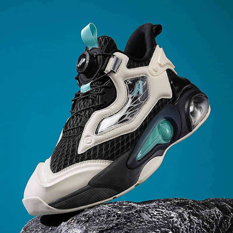 Original Brand Comfortable Mid-Top Basketball Training Shoe Designer Quick Lacing Gym Basketball Boots Unisex Basketball Shoe