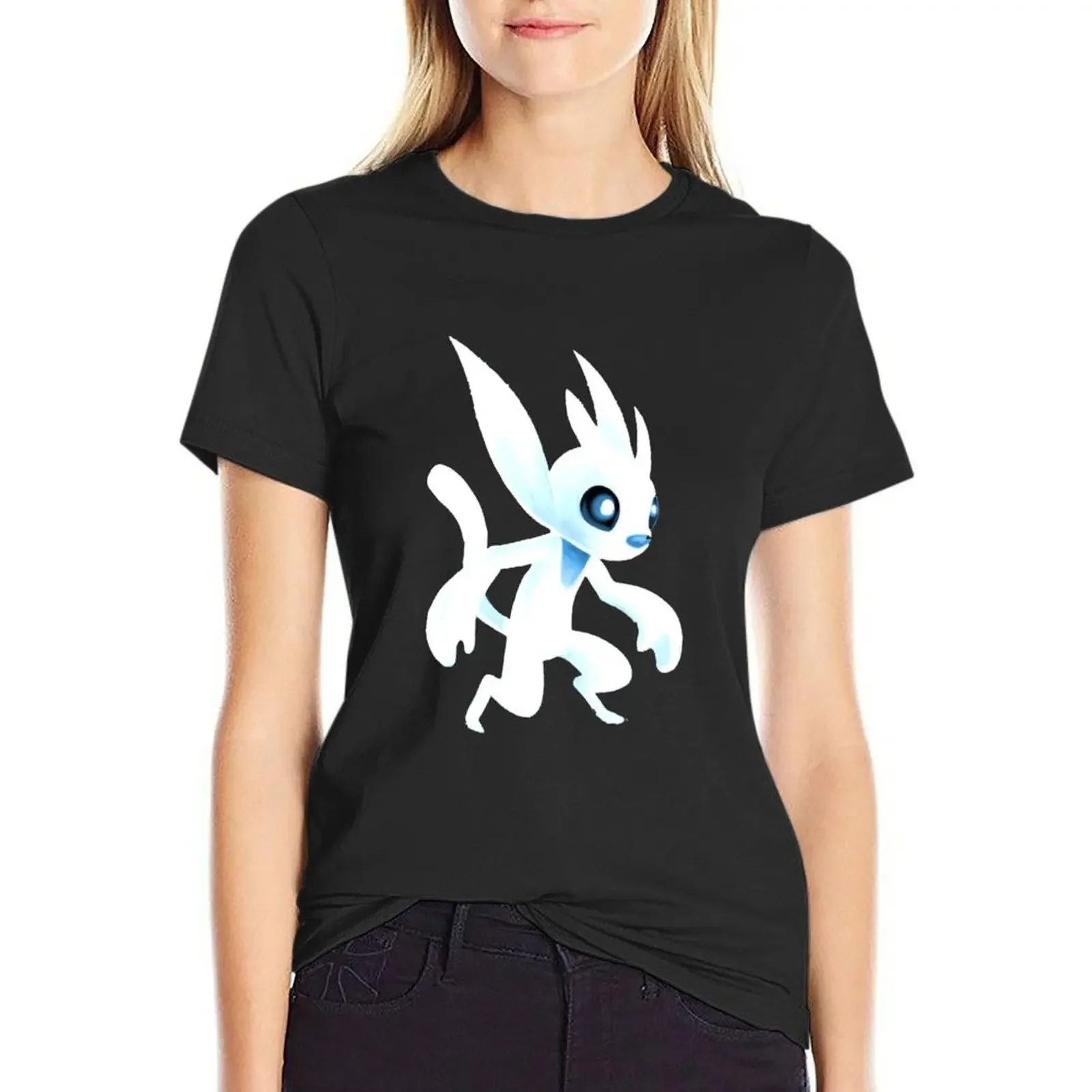 

Ori And The Will Of The Wisps Game Fan Art And The Blind Forest Action Game T-Shirt cute clothes Women clothing