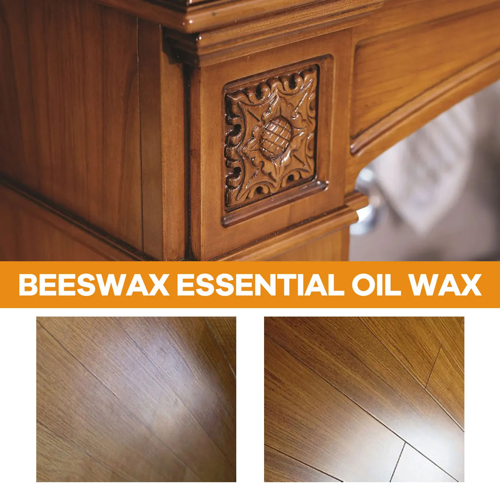 Floor Cleaning Wax Furniture Polishing Beeswax Removing Scratches Wooden Floor Cleaning Maintenance Wood Product Brightening Wax