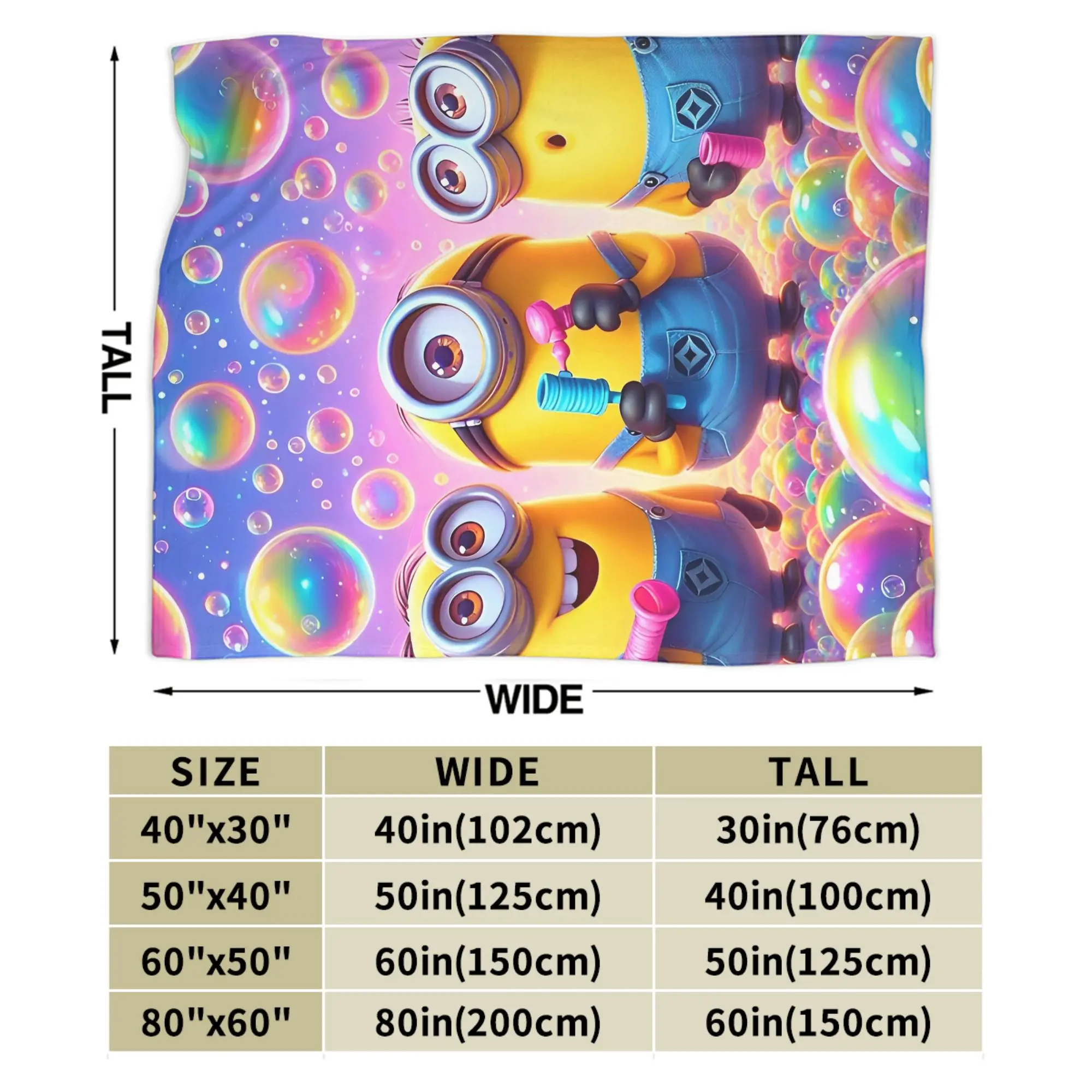 بطانية كيفن ديف من الفلانيل كارتونية خفيفة الوزن لسجادة سرير الأريكة المنزلية