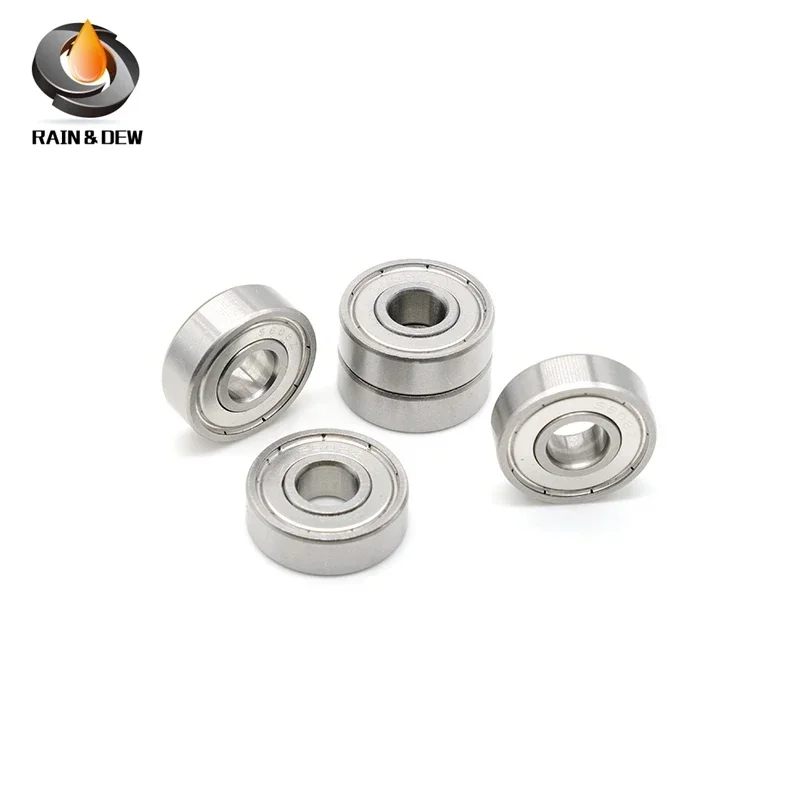 10PCS ABEC-7 604ZZ 4x12x4 mm Miniature Ball Bearings Chrome Steel Bearings For 3D Printer Parts Pulleys