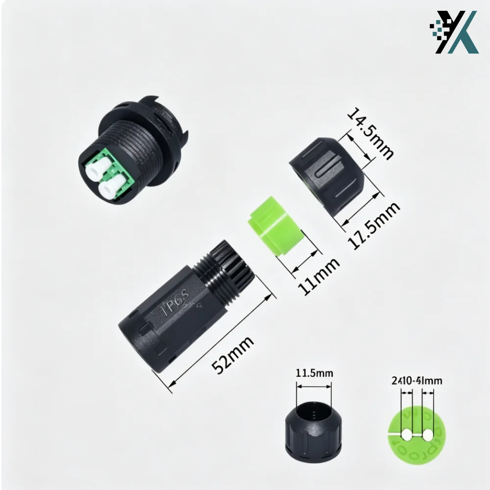 LC APC Single Mode UPC Waterproof FTTH Optic Fast SC Fiber Wire Quick Connector