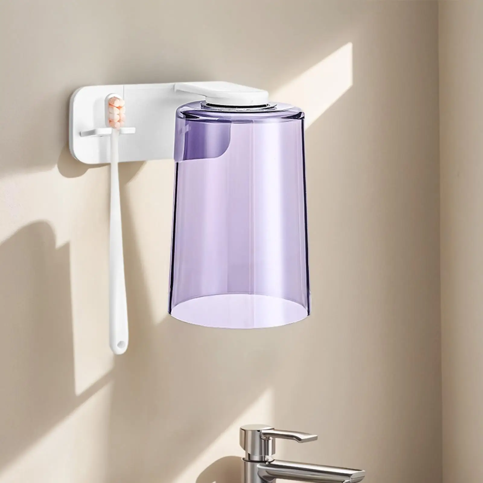 

Чашки для ванной комнаты без сверления, держатель для зубных щеток, магнит для мытья рта, чашка и настенная полка для ванной комнаты, туалета, дома, квартиры, общежития