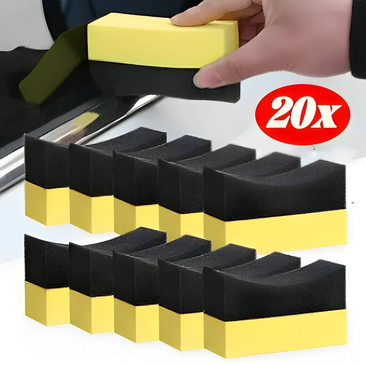 

Polishing Waxing Sponge Detailing Applicator Sponge Applicator Pads Tire Wash Wipe Cleaning Tool Car Cleaning Brush Auto Parts