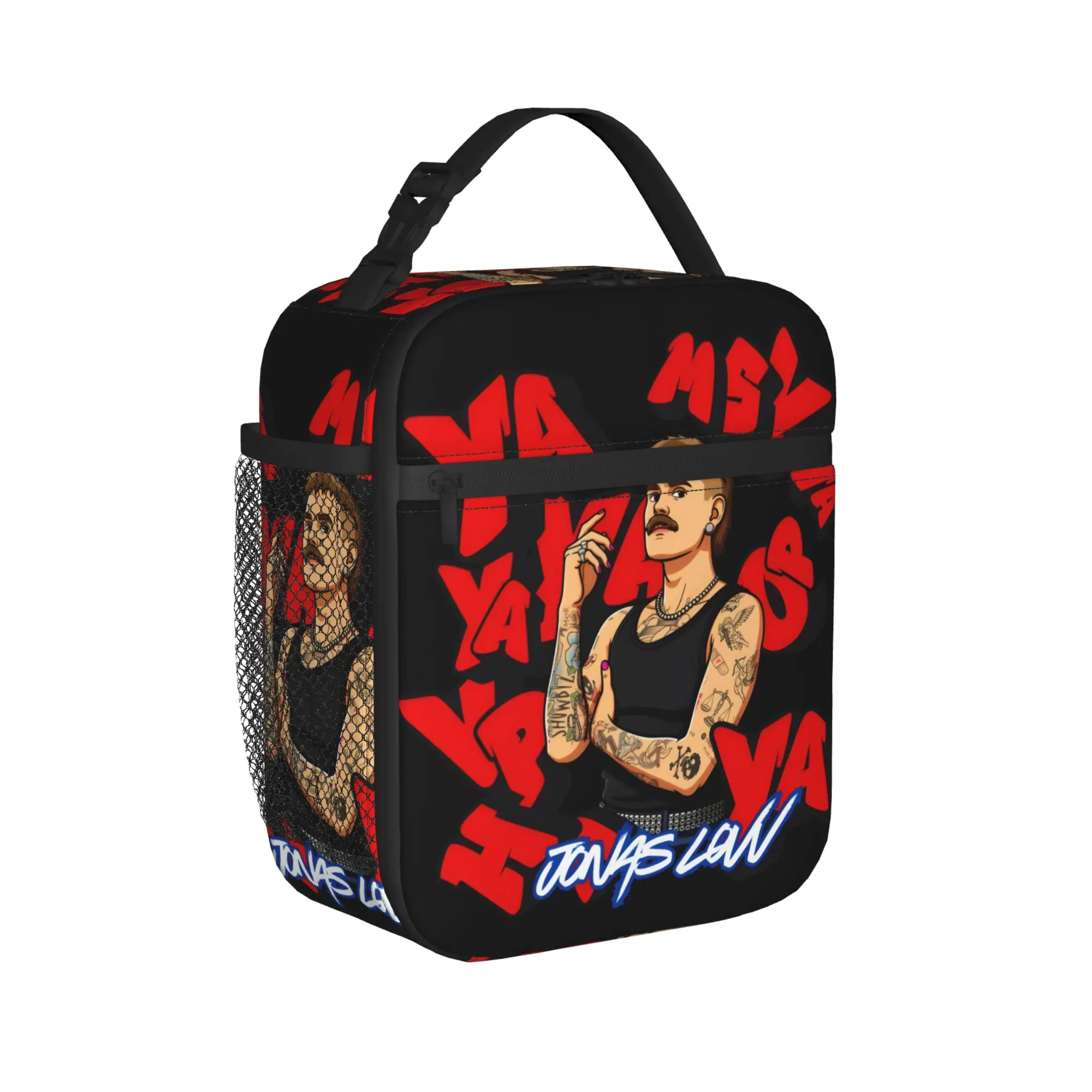 Jonas Lovv Ya Ya Ya Eurovisions ESC 2026  Thermal Insulated Lunch Bags for Work Bento Box Men Women Cooler Thermal Lunch Boxes