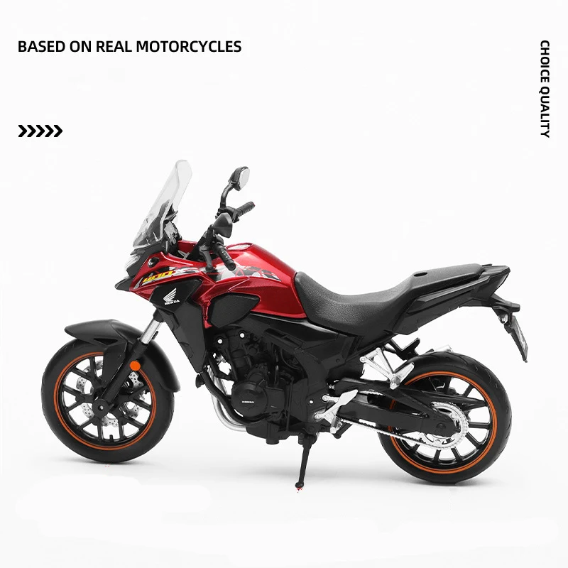 1:12 HONDA Wing CB400X modello di moto da corsa in lega diecast Street Sports moto veicoli modello alta simulazione regali per bambini