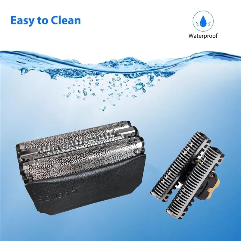 51B Сменная головка для электробритвы с резаком бритвы Braun 5 серии 510 550 570Cc 590Cc 8581 8583 Фото №5