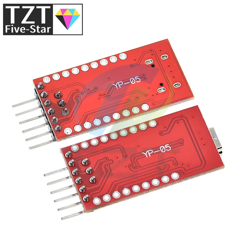 TZT FT232RL FTDI USB 3.3 فولت 5.5 فولت إلى TTL وحدة مهايئ مسلسل لاردوينو FT232 برو USB صغير إلى TTL 232