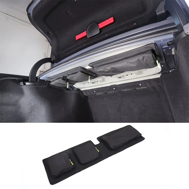 

Car Trunk Storage Bag Cargo Tool Multipurpose Organizer Pocket For BMW 7 Series G70 2023-2024 Stowing Tidying Auto Accessories