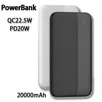 PD20W Power Bank 20000mAh QC22.5W Portable phone charger 10000 mAh External Battery Fast Charging For iPhone 13 15 Xiaomi Huawei