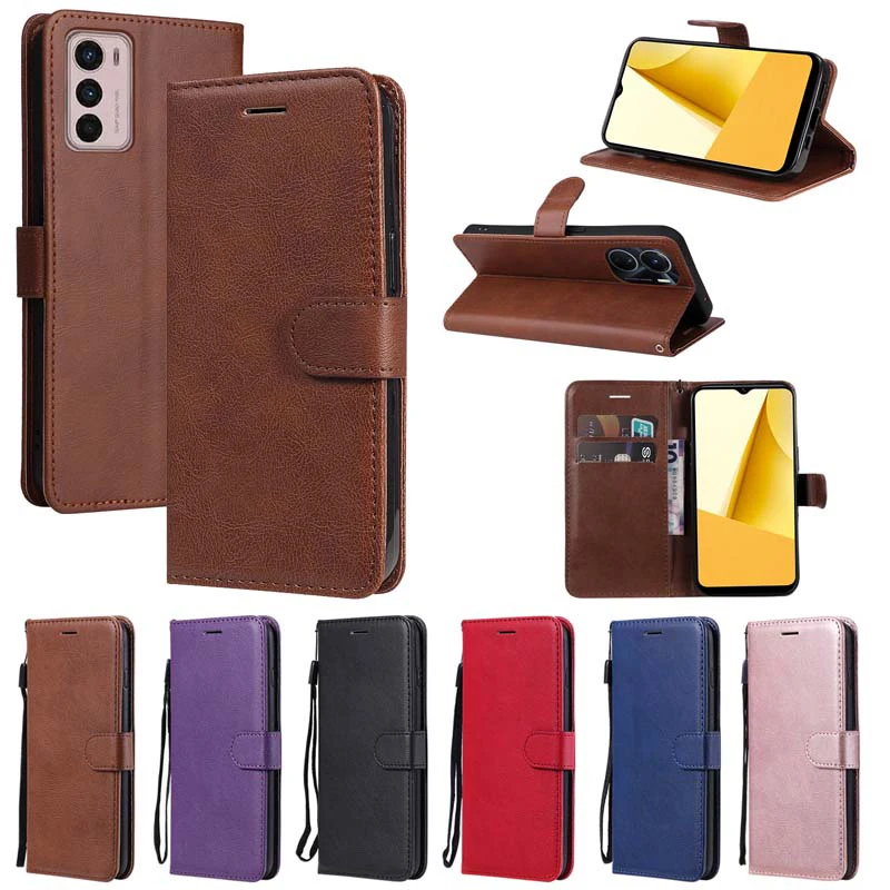 Book Cover For VIVO Y200i Y38 Y03 T3X Y15A Y16 Y17 Y20 Y22S Y35 Y36 Y53S Y55S Y72 Y76 Y78 Y97 V11i V21 V21e V23 4G 5G Phone Case