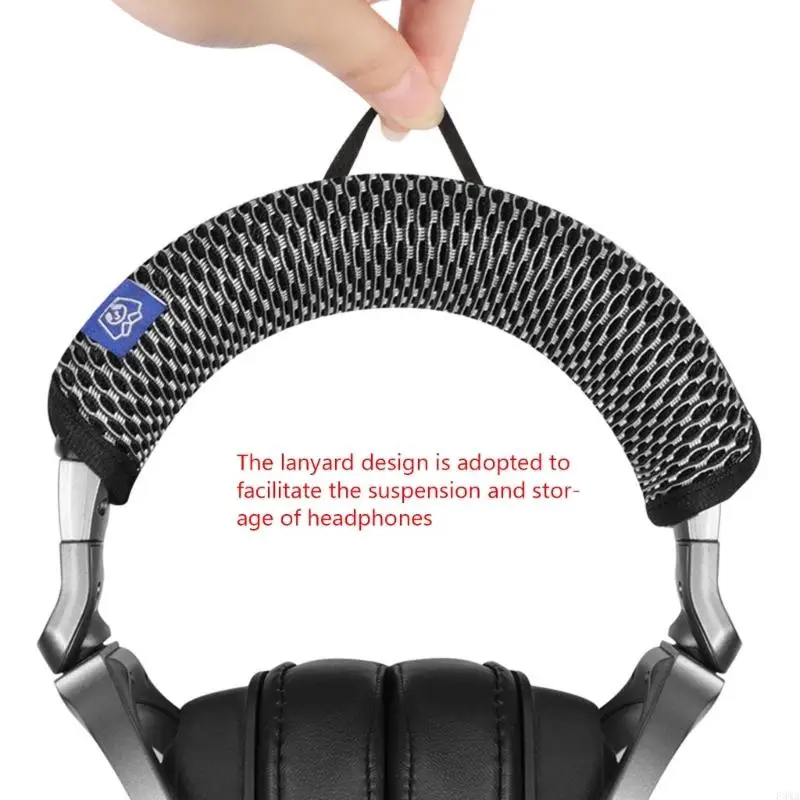 F3MA ユニバーサルヘッドバンドクッションカバープロテクター イヤホンジッパーカバー用
