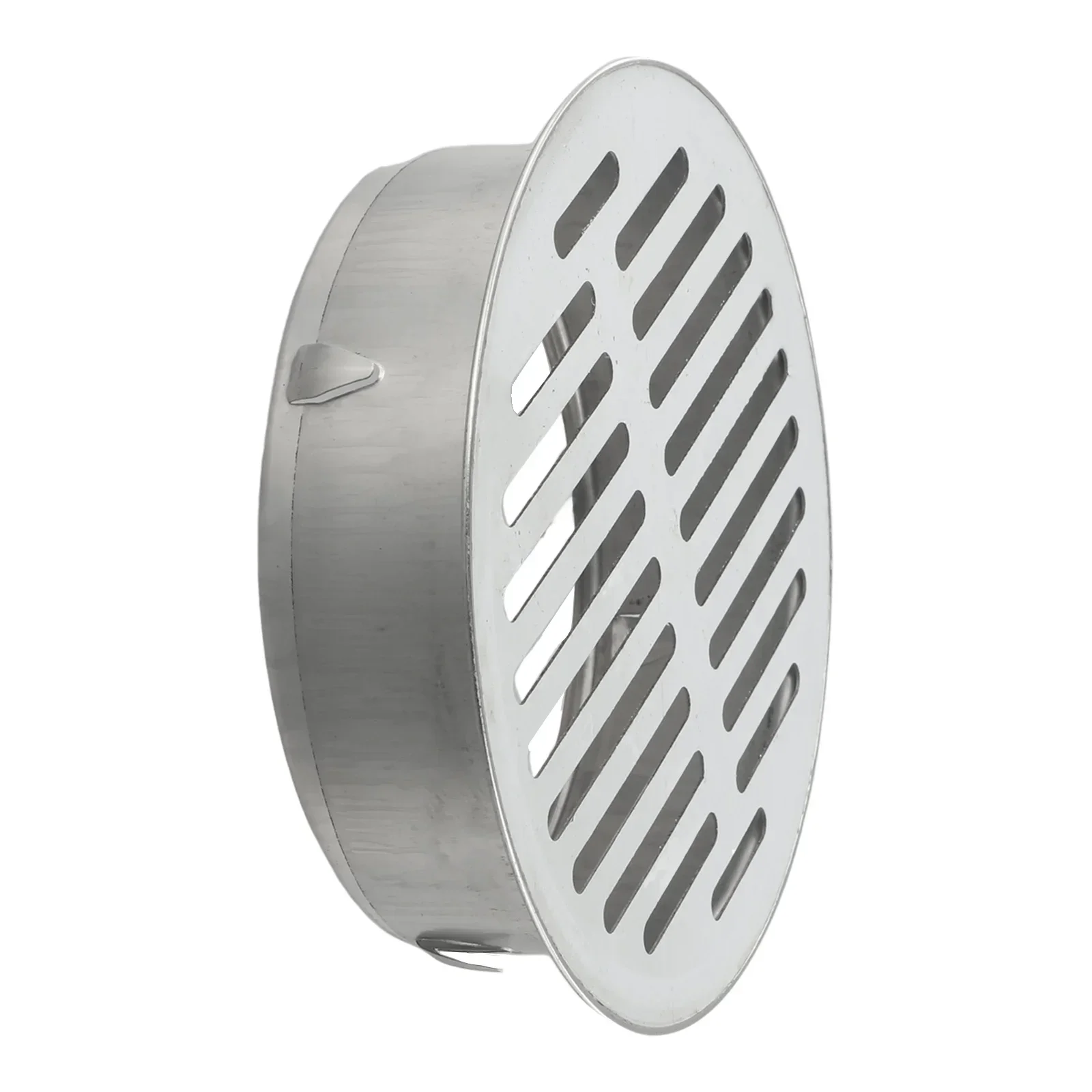 Stainless Steel Balcony Drainage Roof Round Floor Drain Cover Rain Pipe Cap Hoem Floor Drain  Drain Pipe Floor Drain ﻿