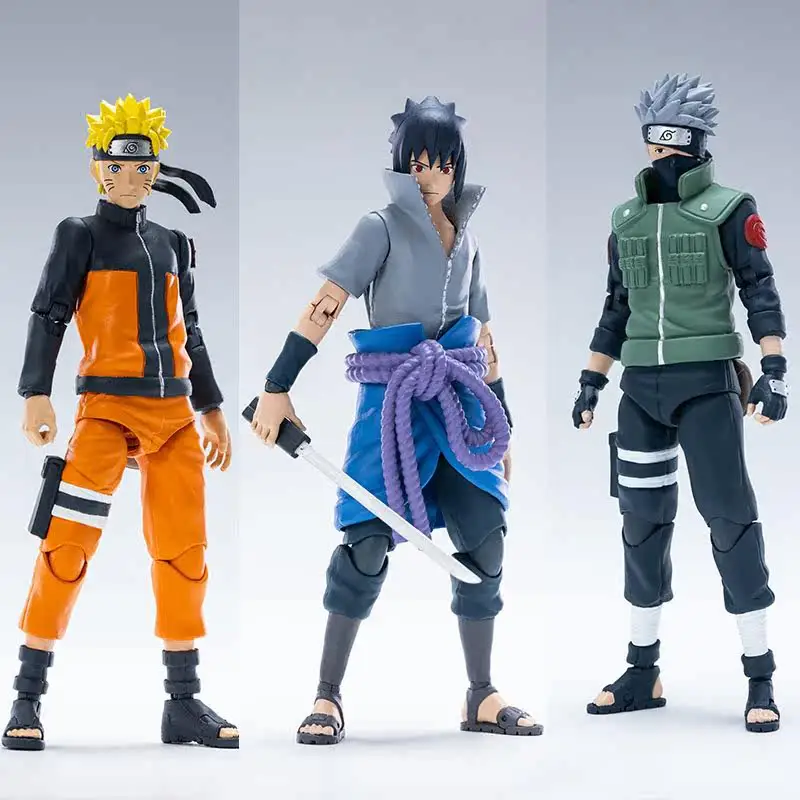 

Коллекционные фигурки HIYA EBN0031 в масштабе 1/12: Классические персонажи аниме Наруто Узумаки, Наруто Учиха Саске, Хатаке Какаши. Модели для коллекции и подарков.