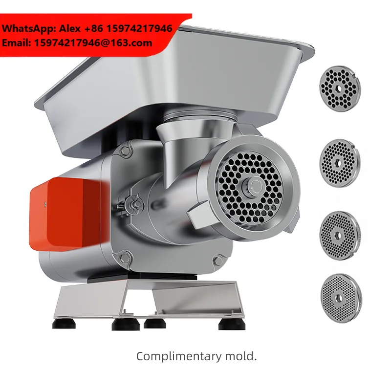 Professional Industrial Meat Grinder Commercial Large Meat Grinder High-power Mince Meat Machine Grinder