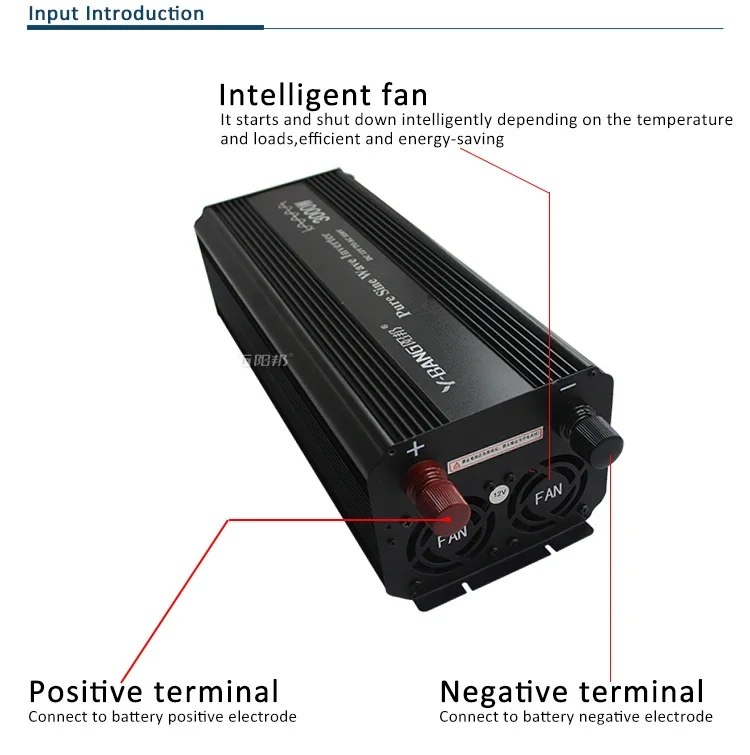 Inverter dc ac 24 volt, konverter gelombang sinus murni 24 volt, konverter 1000 2000 3000 4000 5000 watt