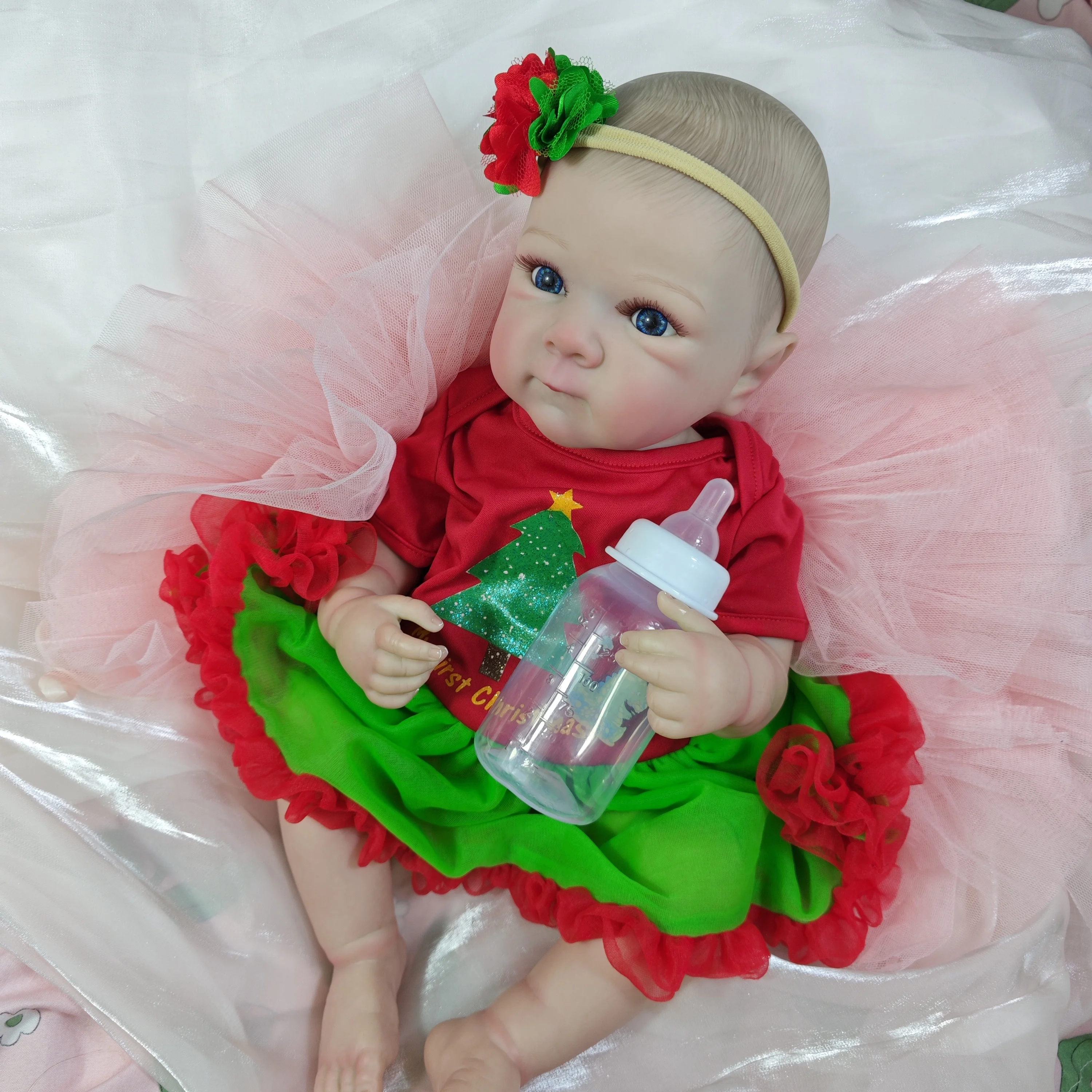 18 pollici adorabile bambola rinata Bettie Girl realistica pelle dipinta 3D arte da collezione bambola rinata regalo giocattolo di natale