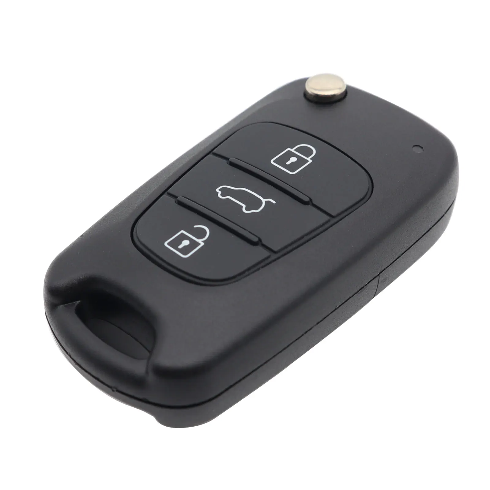 Folding Remote Car Key Shell For Hyundai i20 i30 ix20 ix35 Kia Rio Picanto Ceed Cerato Sportage 3Buttons Key Shell Replacement