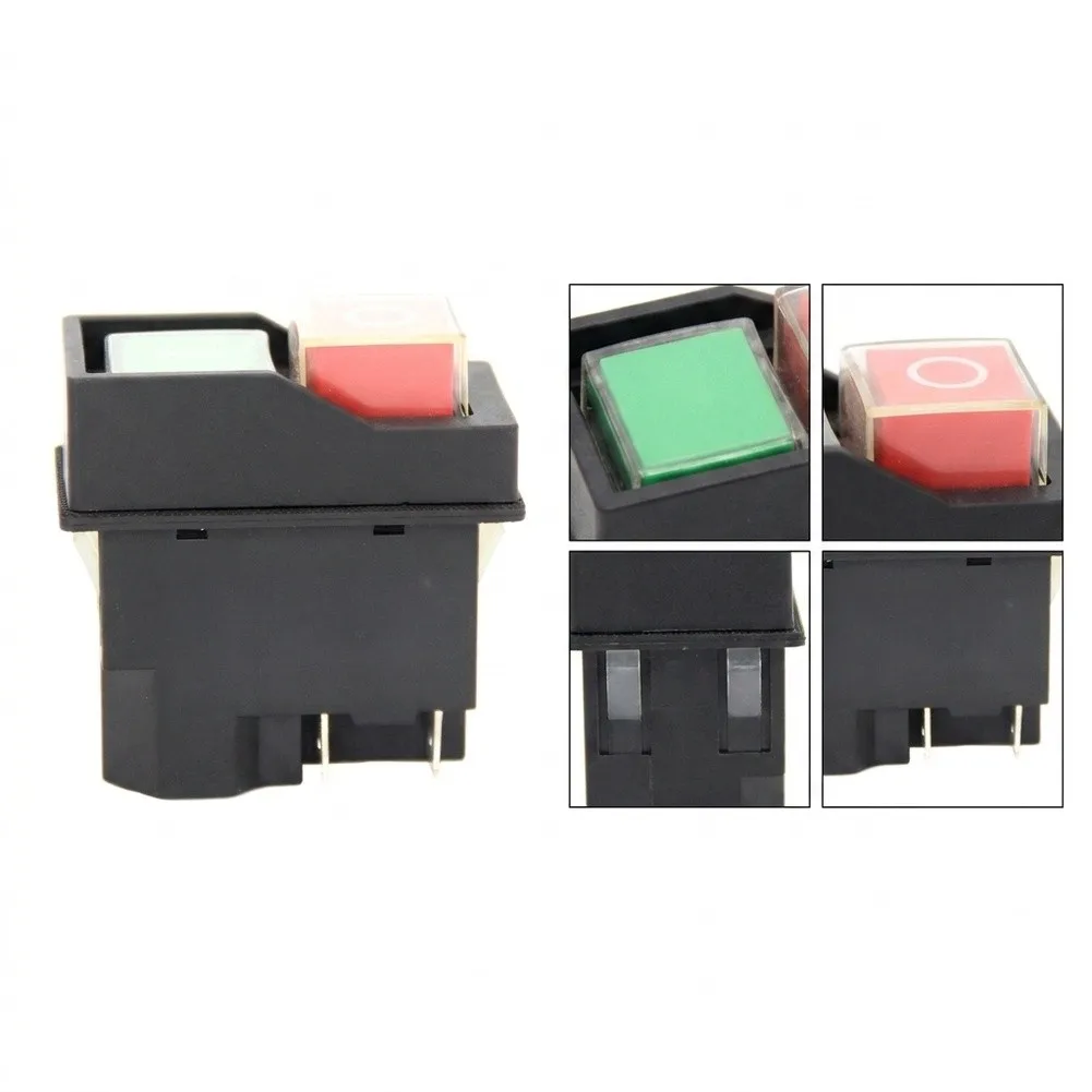 Water and Dust Resistant Electromagnetic Latching Switch for Power Supply Management in Metalworking Equipment