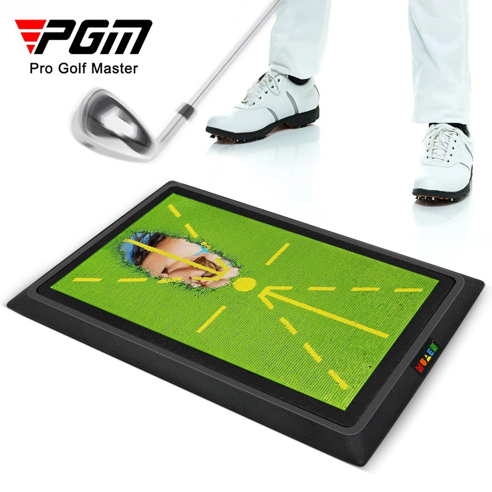 

PGM Golf Swing Strike Mat Records Коврик для обнаружения траектории направления Крытый жемчужный шкаф Beauty Pattern PM130-A